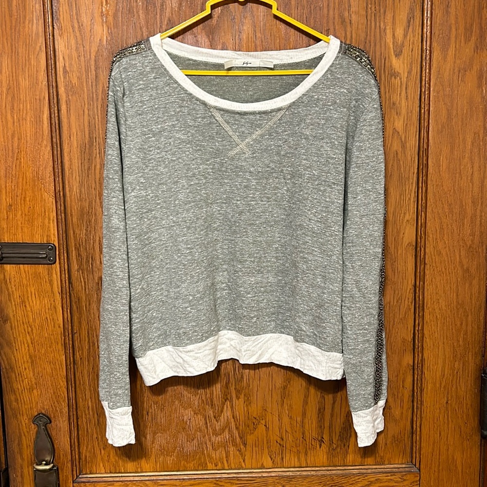 Gibson Cropped Sequence Sweatshirt